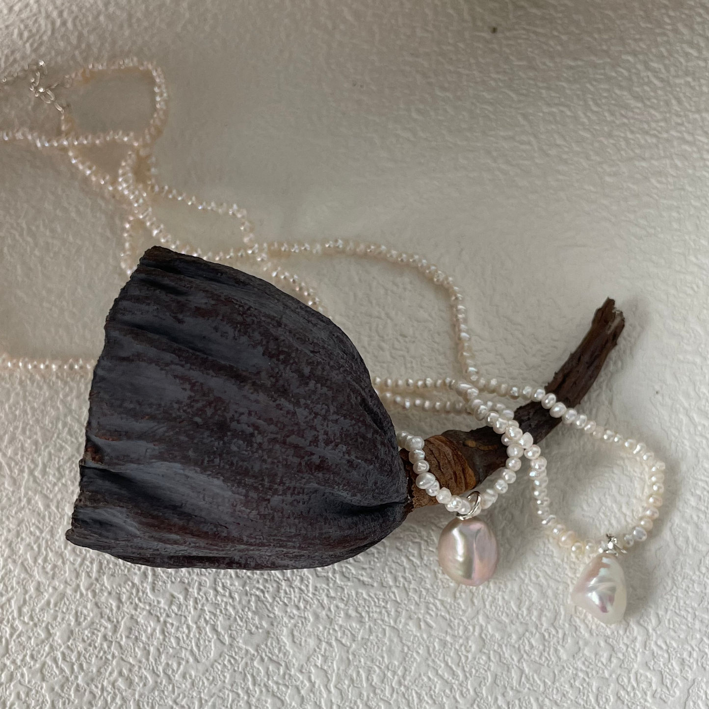 8-10mm Baroque Freshwater Pearl Luster Necklace