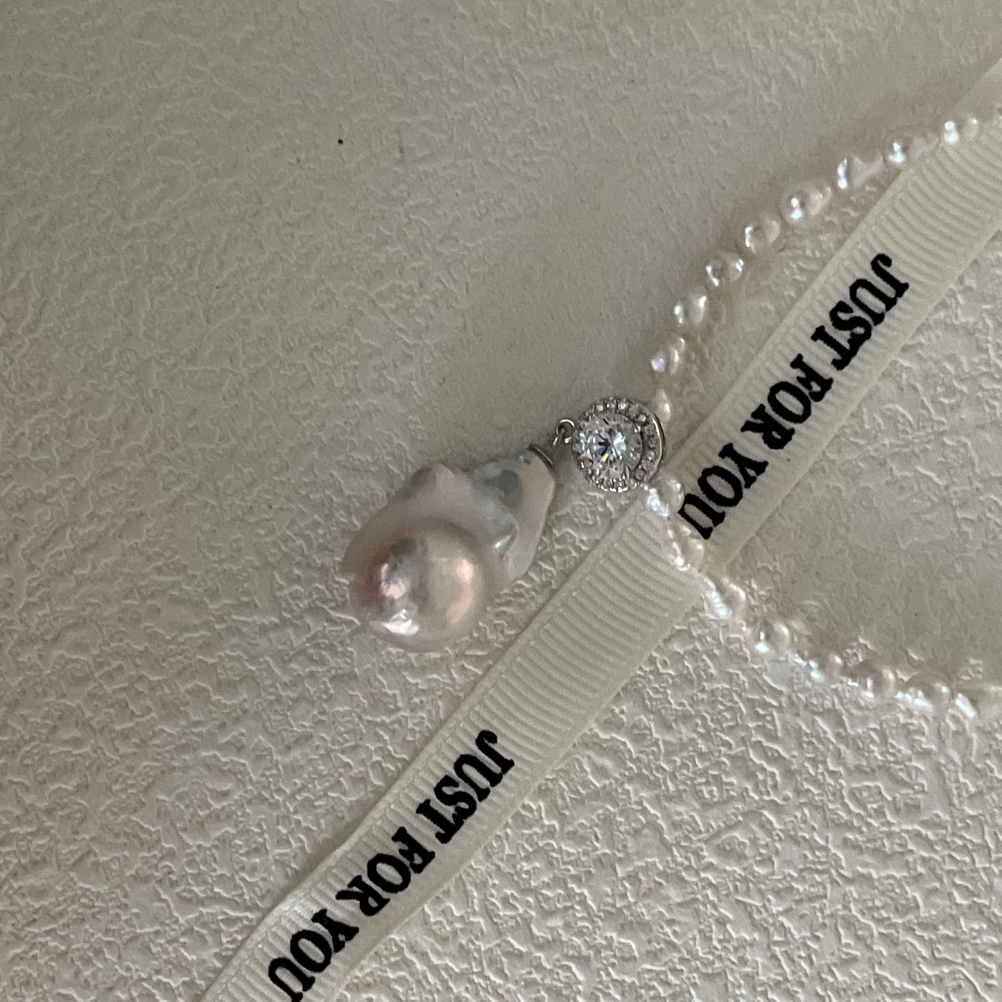 22-24mm Baroque Freshwater Pearl 'Rebirth of the Renaissance' Pendant