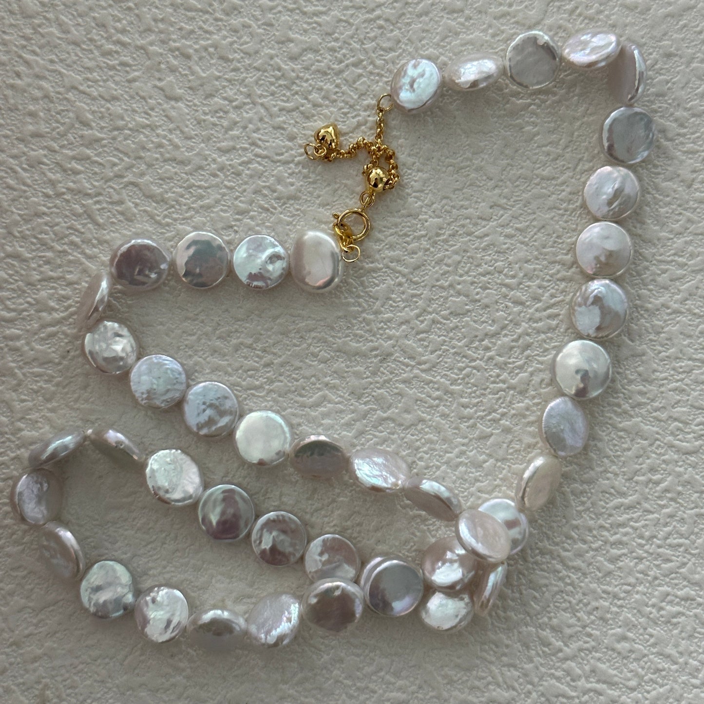 7-9mm Oblate-Shaped Baroque Freshwater Pearl Necklace