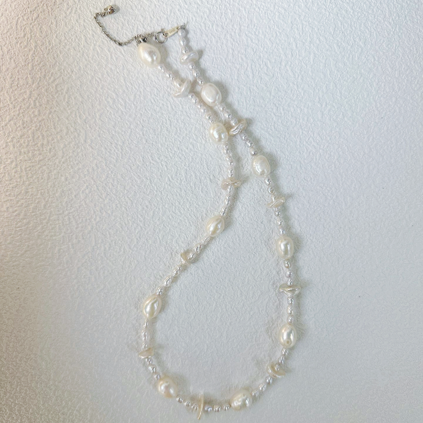 Natural Baroque Freshwater Pearl 'Starry Sky' Mixed Baroque Necklace