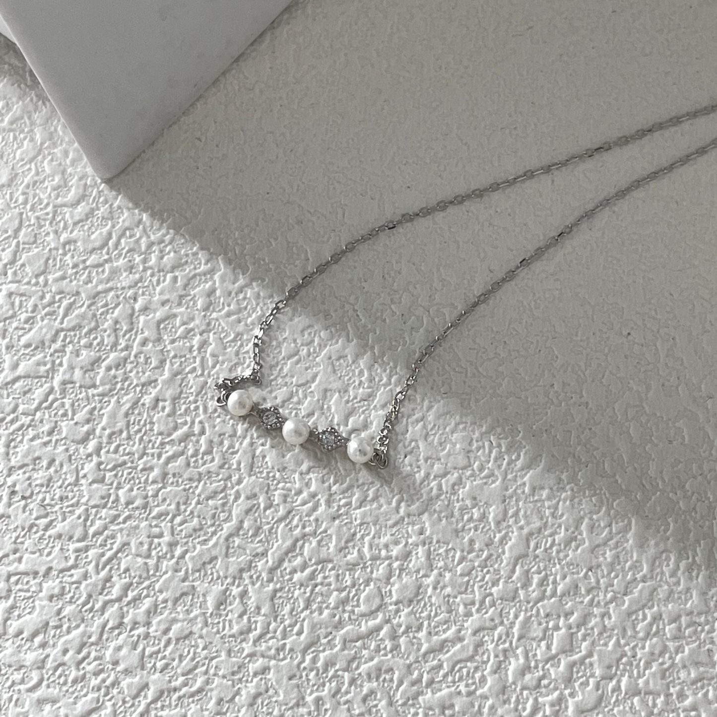 4mm Natural Freshwater Pearl 'Eye of Judgment' Necklace