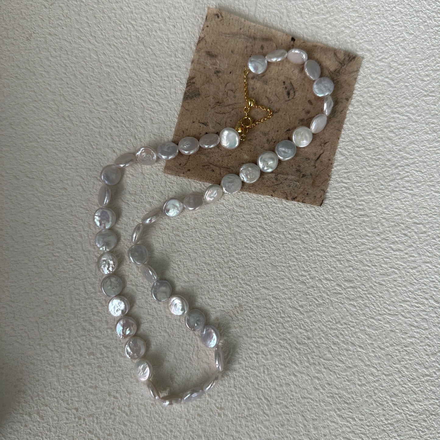 7-9mm Oblate-Shaped Baroque Freshwater Pearl Necklace