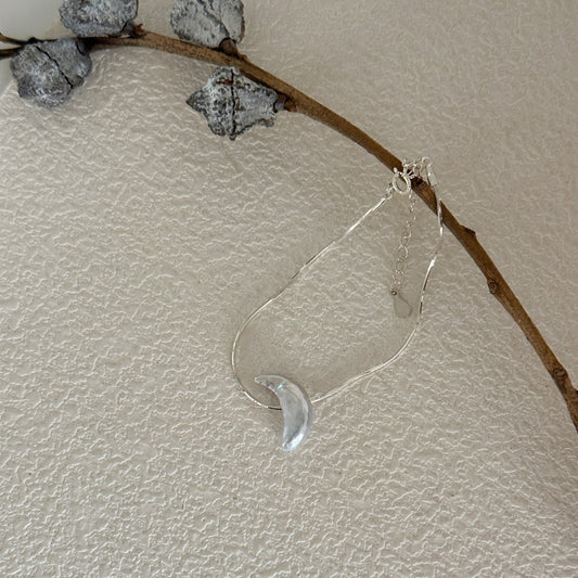 Moon-Shaped Baroque Freshwater Pearl Bracelet